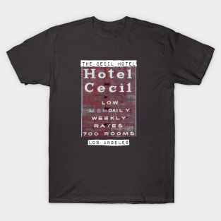 Cecil Hotel Los Angeles T-Shirt